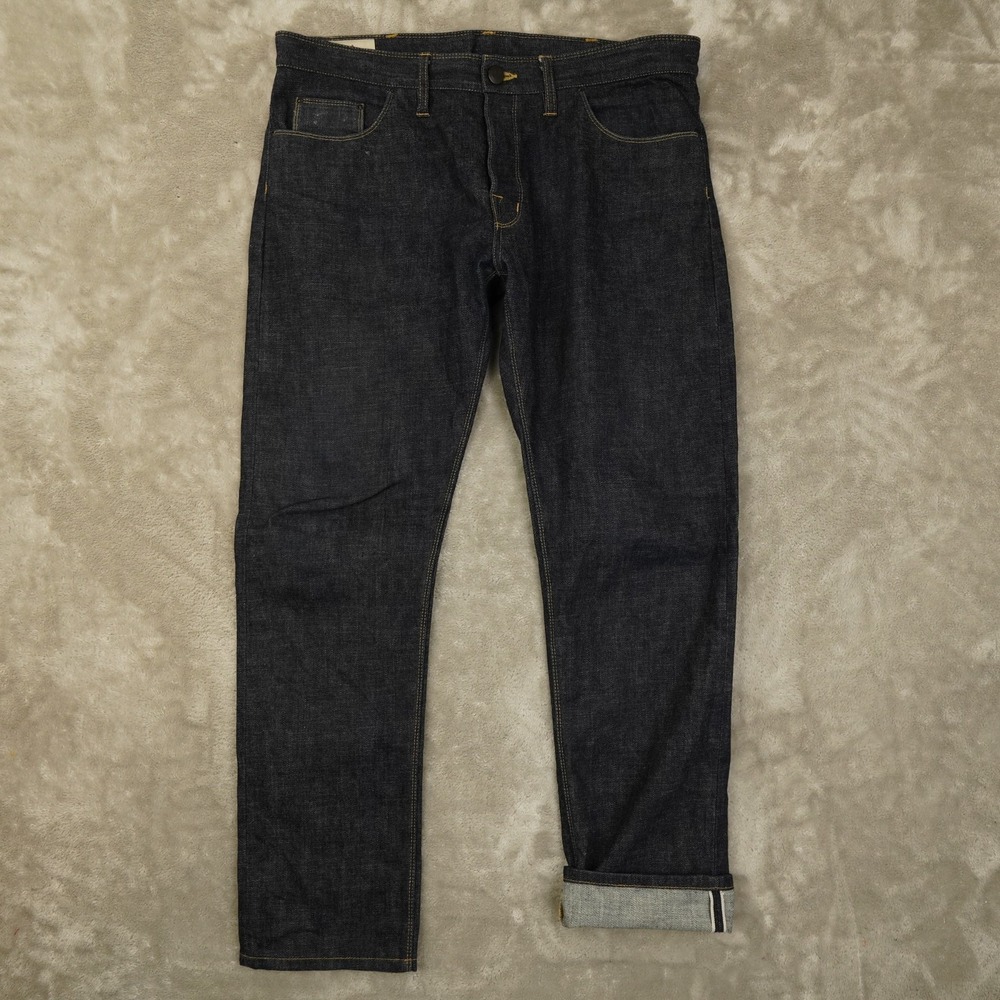 Shockoe Limited Edition Selvedge Slim Kojima Denim Jeans Mens 36 (38x31) Indigo